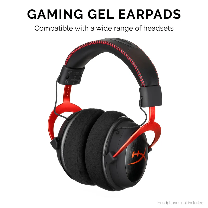 Brainwavz GEL Gaming Ohrpolster - Oval - Micro Suede mit Memory Foam