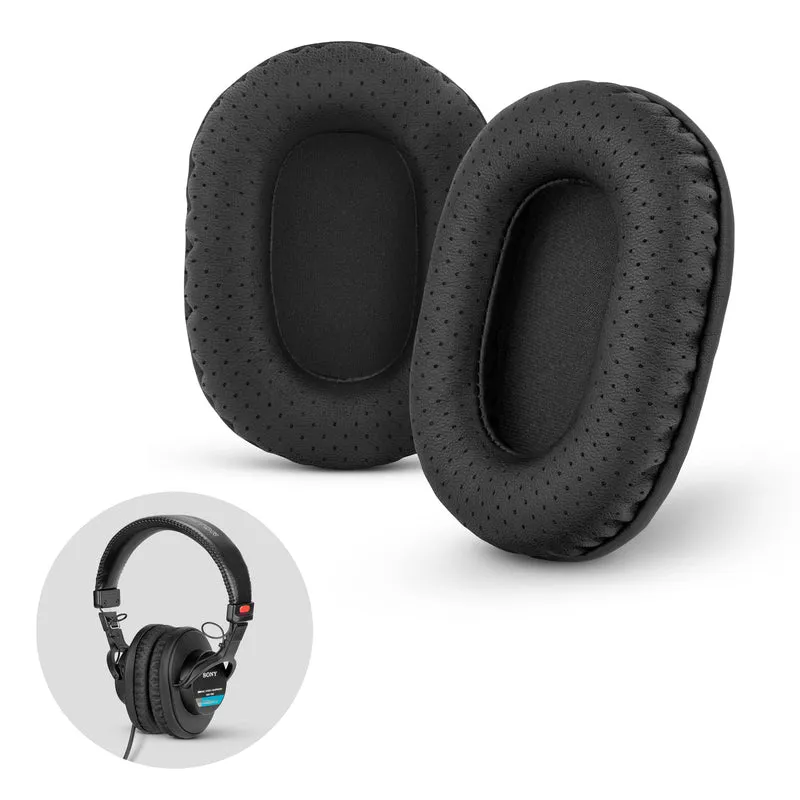 Pad Telinga Gantian SONY MDR-7506 Berlubang Juga Sesuai untuk Fon Kepala V6, CD900ST (PERF)