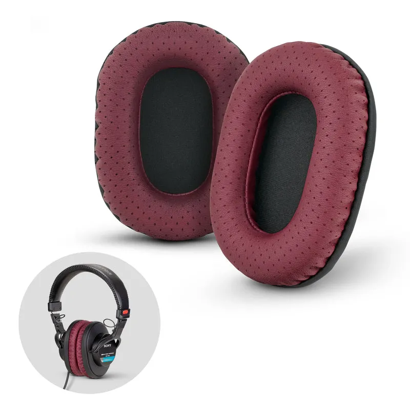 Pad Telinga Gantian SONY MDR-7506 Berlubang Juga Sesuai untuk Fon Kepala V6, CD900ST (PERF)
