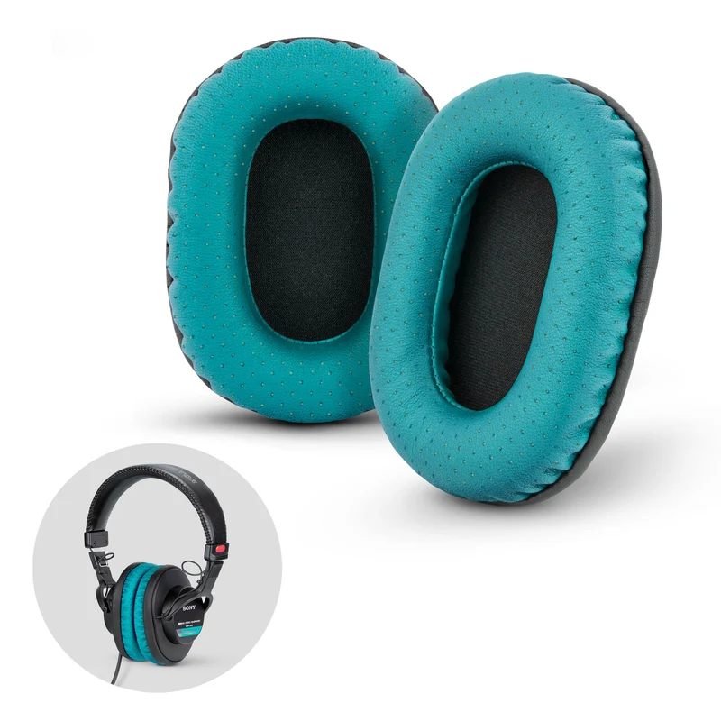 Pad Telinga Gantian SONY MDR-7506 Berlubang Juga Sesuai untuk Fon Kepala V6, CD900ST (PERF)