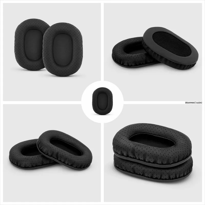 Pad Telinga Gantian SONY MDR-7506 Berlubang Juga Sesuai untuk Fon Kepala V6, CD900ST (PERF)
