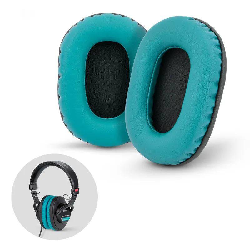 Pad Telinga Premium Gantian SONY MDR-7506 - Juga Sesuai untuk Fon Kepala (PU) V6, CD900ST