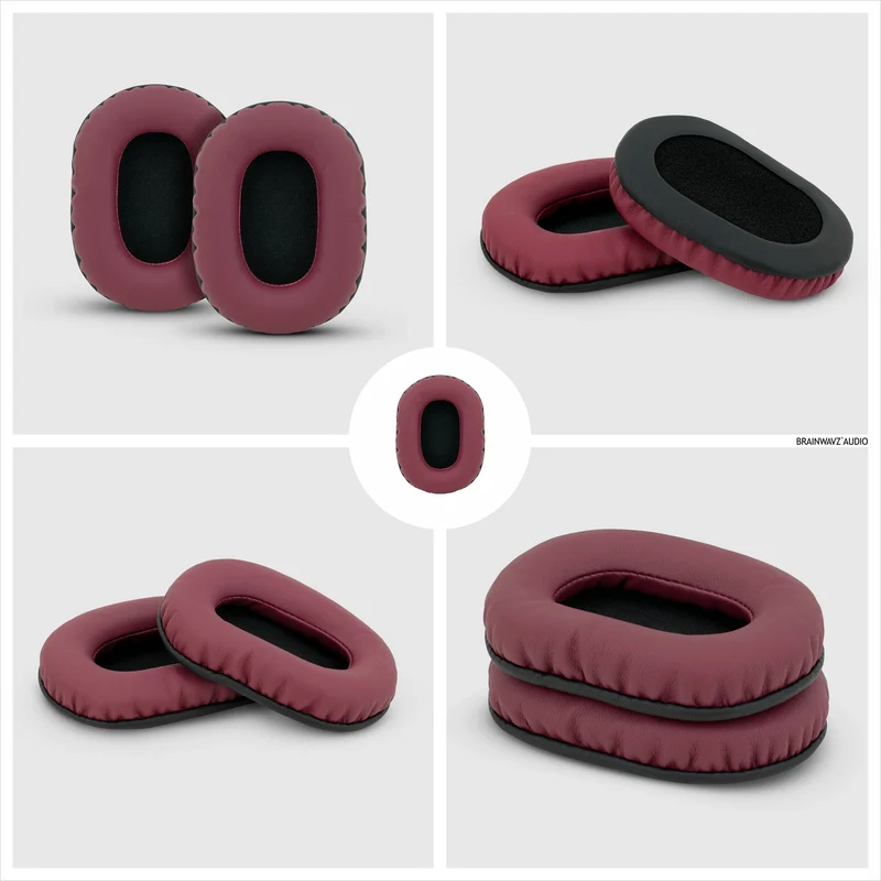 Pad Telinga Premium Gantian SONY MDR-7506 - Juga Sesuai untuk Fon Kepala (PU) V6, CD900ST