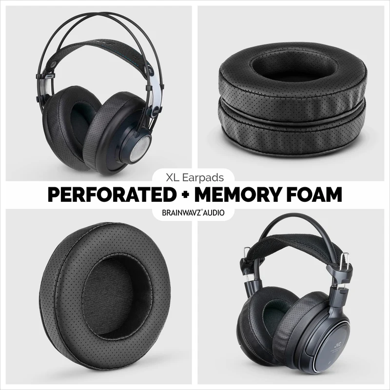 Kopfhörer Memory Foam Earpads - XL - Perforiert