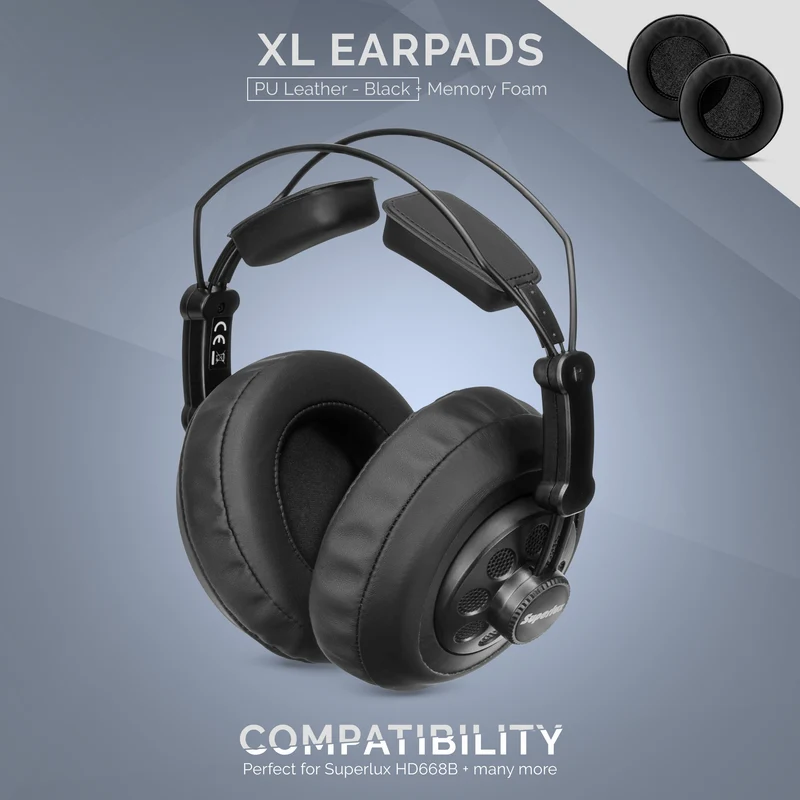 Kopfhörer Memory Foam Earpads - XL-Größe