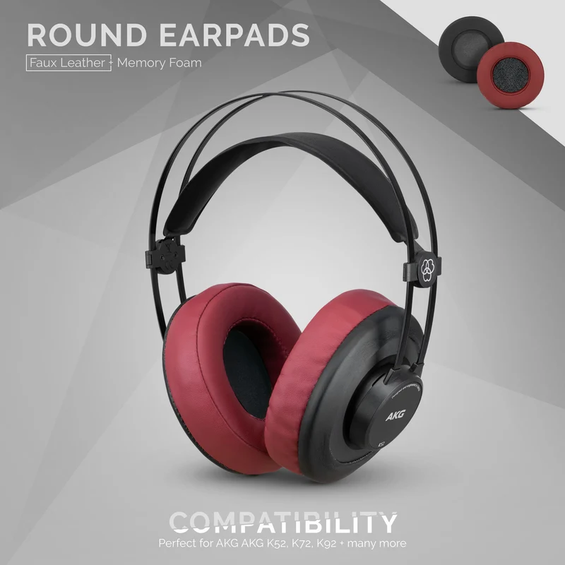 Kopfhörer Memory Foam Earpads - Rund
