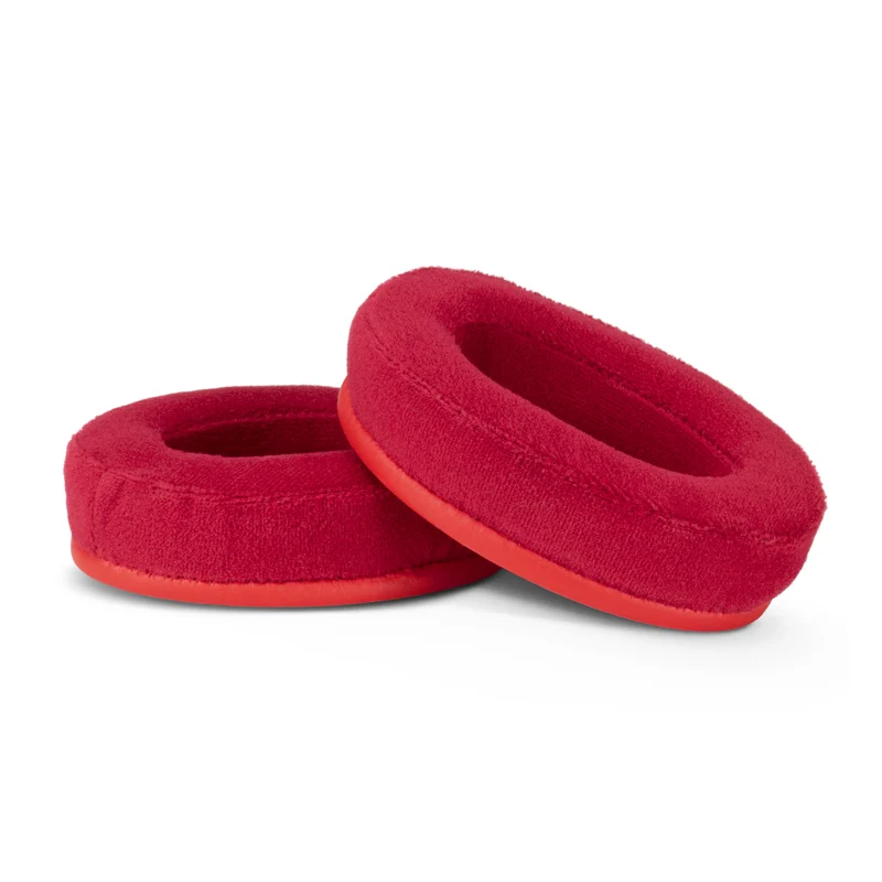 Alas Telinga Penggantian Velour Oval - Sesuai untuk banyak Fon Kepala