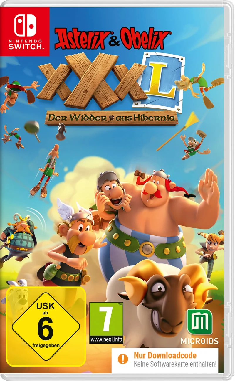 Asterix XXXL – Nintendo Switch-Spiel, Adventure, USK ab 6