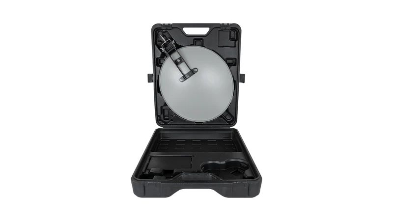 MEGASAT 0500099 Campingkoffer Standard Blank ohne LNB