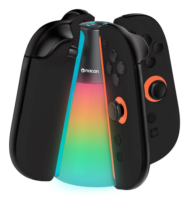 NACON Quadlight RGB-Ladegerät für 4 Joy-Con Switch 2