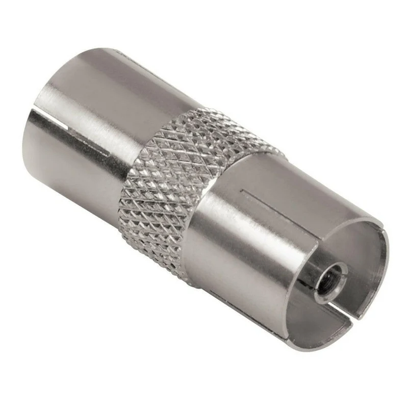 Hama 122484 Koaxialstecker Adapter für SAT-Receiver, voll