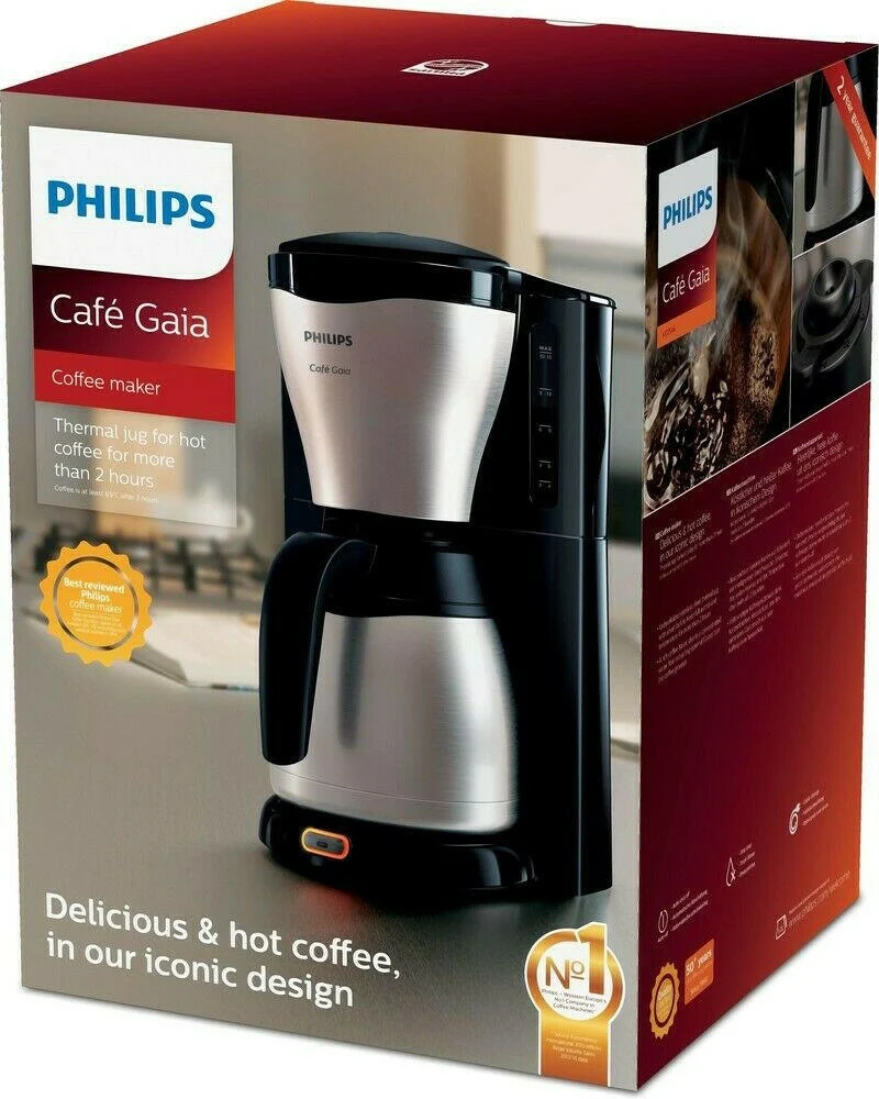 Philips HD7548/20 Gaia Therm Kaffeemaschine 1,2L