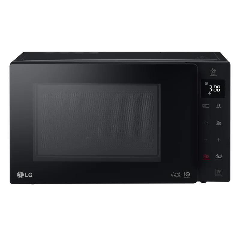 LG MH6535GIB Mikrowelle 25L 1100W Grill Gebraucht, Delle oben seitlich
