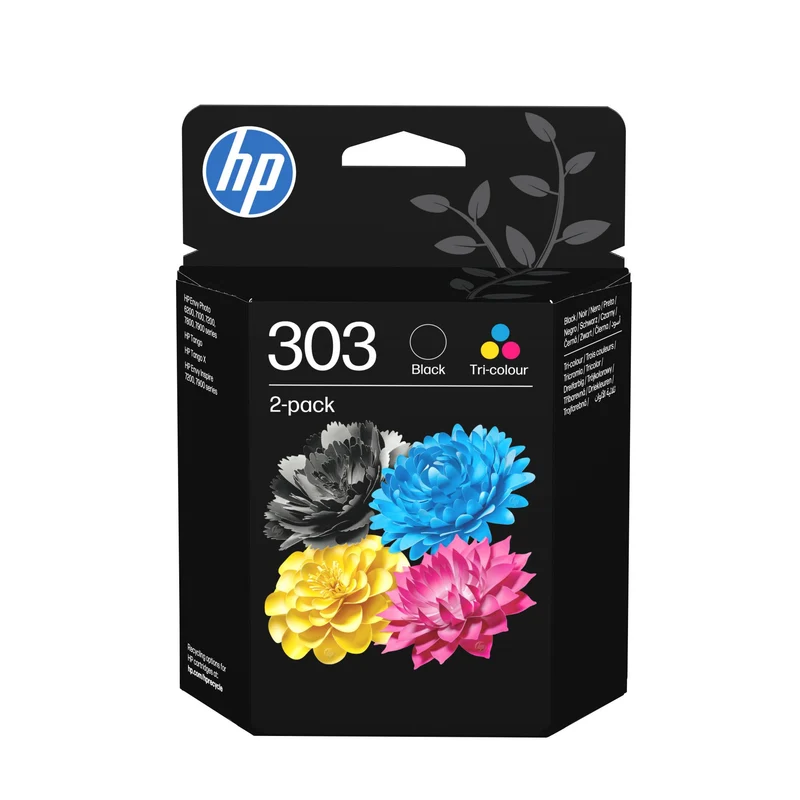 HP 303 Original Druckerpatronen 2er-Pack Schwarz/Farbe