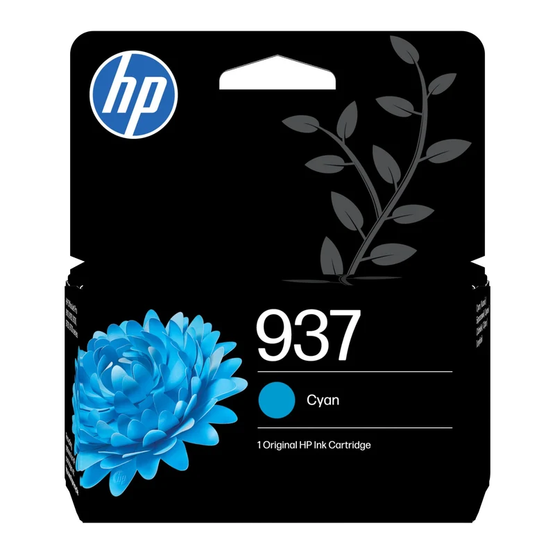 HP 937 Cyan Original Patrone – ~800 S., f. OfficeJet Pro