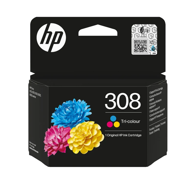 HP 308 Original Druckerpatrone Cyan/Magenta/Gelb 120 Seiten