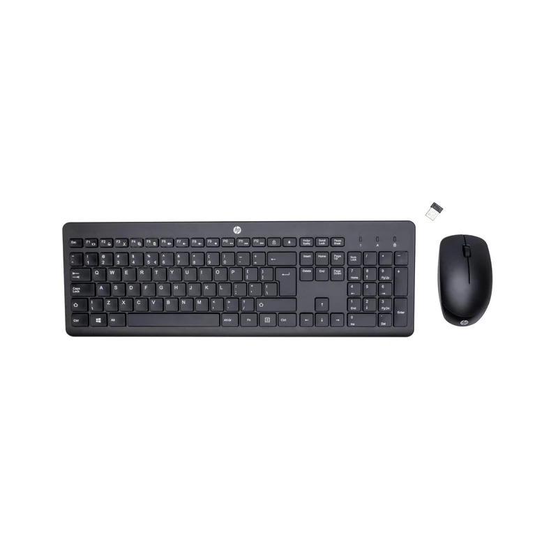 HP 230 Tastatur & Maus Set, Kabellos 2,4 GHz, 1600 dpi