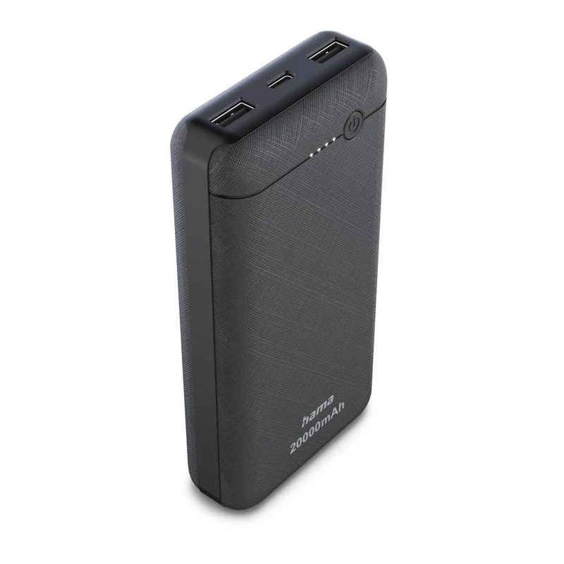 Hama Powerbank 20000mAh USB-C 2x USB-A Schwarz