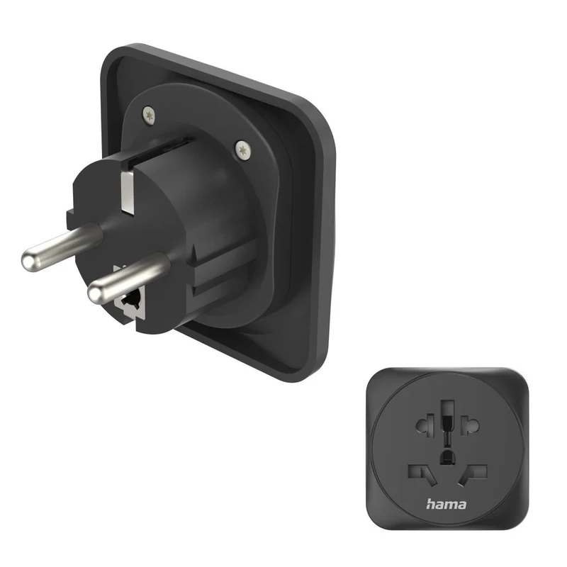 Hama 00223461 Reiseadapter Typ E/F 3-polig, universal