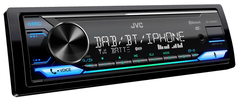 JVC KD-X482DBT DAB+ Bluetooth USB-Autoradio, 4x50W, Alexa