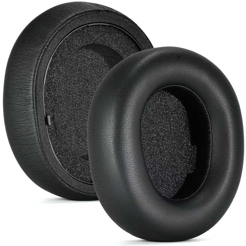 SteelSeries Arctis Nova Elite Ear Pads Replacement – Premium Black PU Leather Cushions