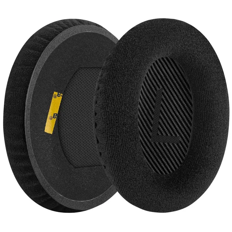Bose QC45 Replacement Ear Pads – High-End Black Memory Foam