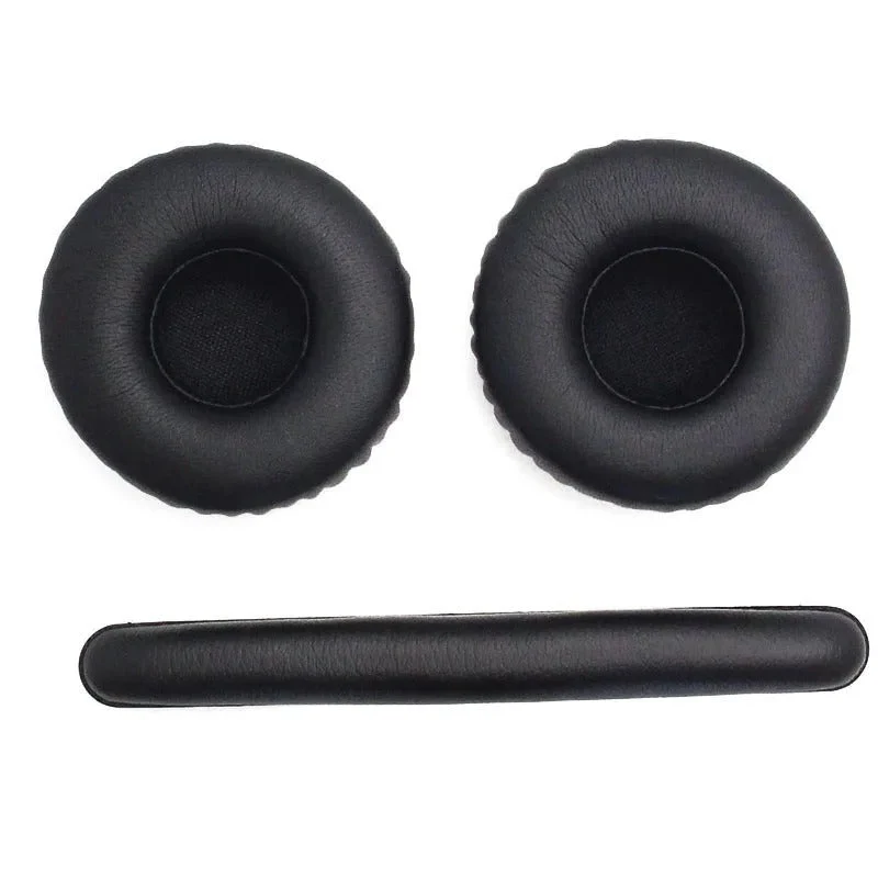 AKG K230 Ear Pads Replacement – PU Leather Cushions (With or Without Headband)