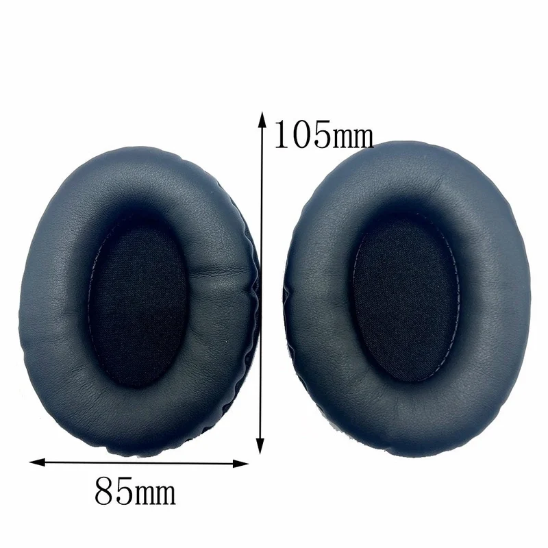 Universal 105x85mm Ear Pads – PU Leather Replacement Cushions