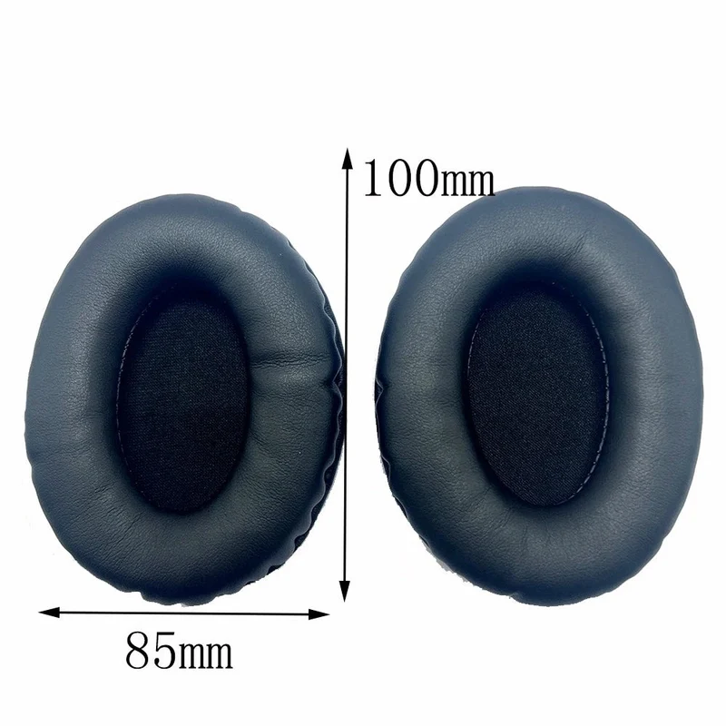 Universal 100x85mm Ear Pads – PU Leather Replacement Cushions
