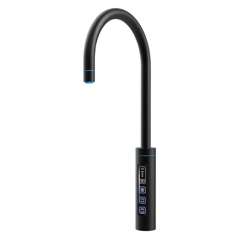 Xartis 3in1 Touch Armatur matt schwarz für Sprudler