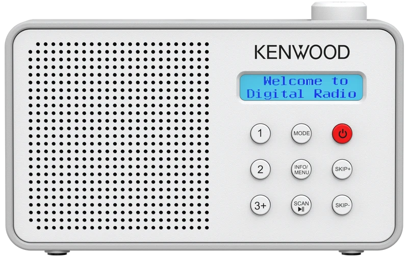 Kenwood CRM25DABW DAB+ Radio Bluetooth Akku UKW-RDS B-Ware gebraucht