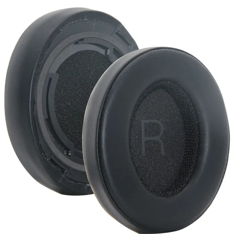 Shure AONIC 50 Ear Pads Replacement – Premium Black PU Leather Ear Cushions