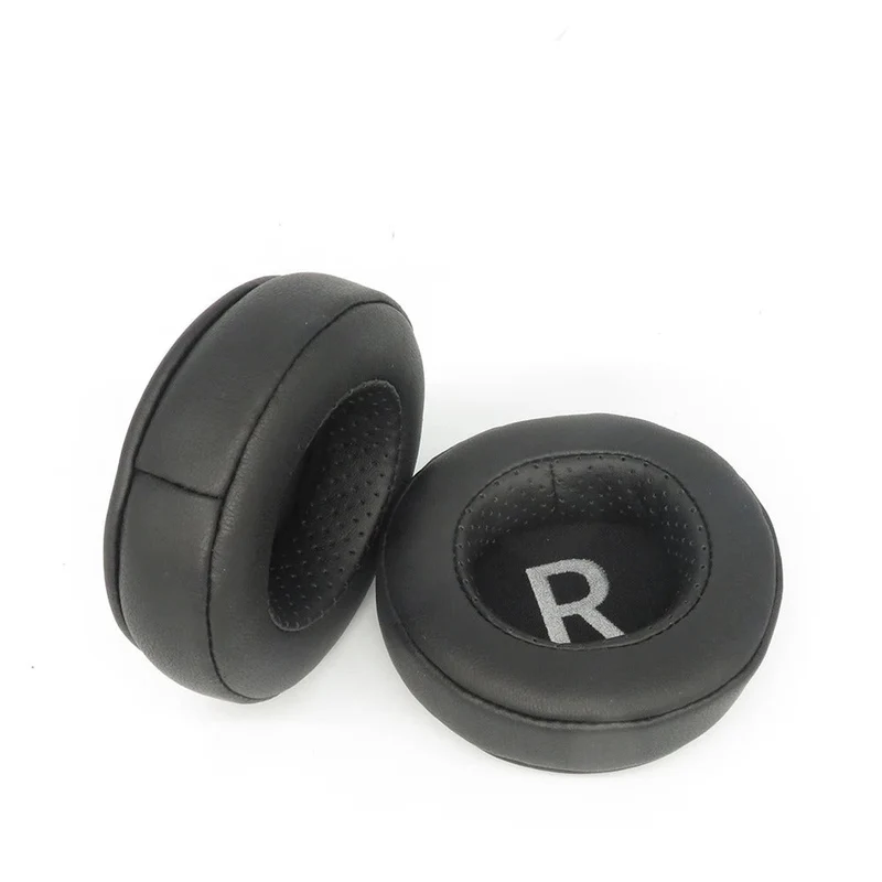 Philips SHB5600 Replacement Ear Pads – Black PU Leather Ear Cushions