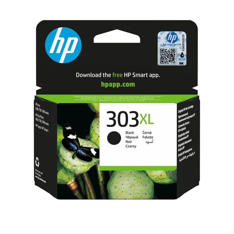 HP 303XL Schwarz Original Druckerpatrone 600 Seiten