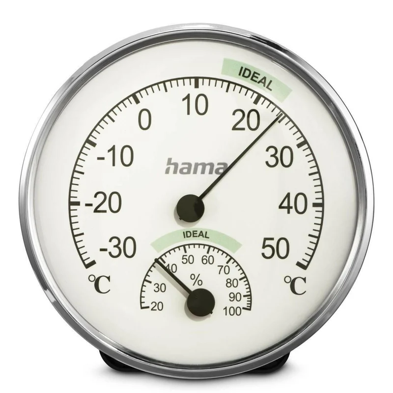 Hama Thermometer Hygrometer "Chios" analoge Anzeige, FSC