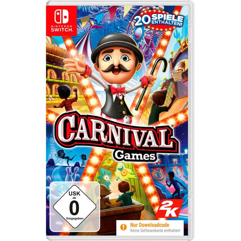 Nintendo Switch-Spiel Carnival Games - Spielspaß für die