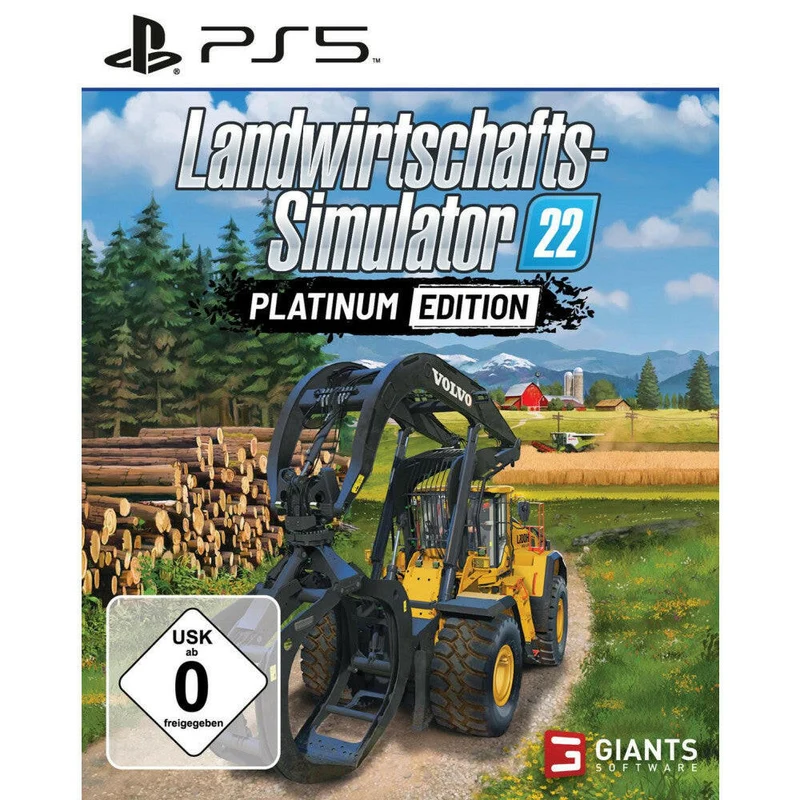 Landwirtschafts-Simulator 22: Platinum Edition PS5 mit Volvo