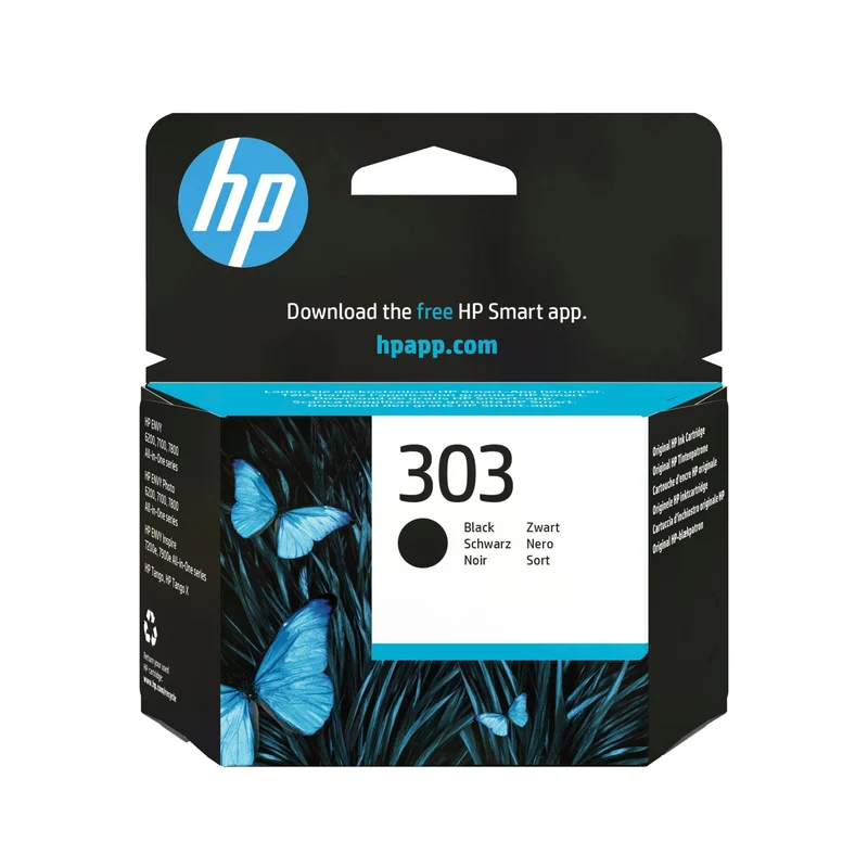 HP 303 Schwarz Original Druckerpatrone Envy 6200/7100/7800