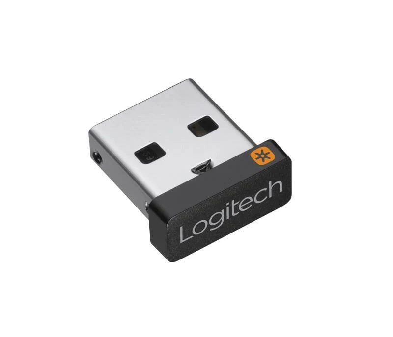 Logitech USB Unifying Empfänger, Schwarz, für