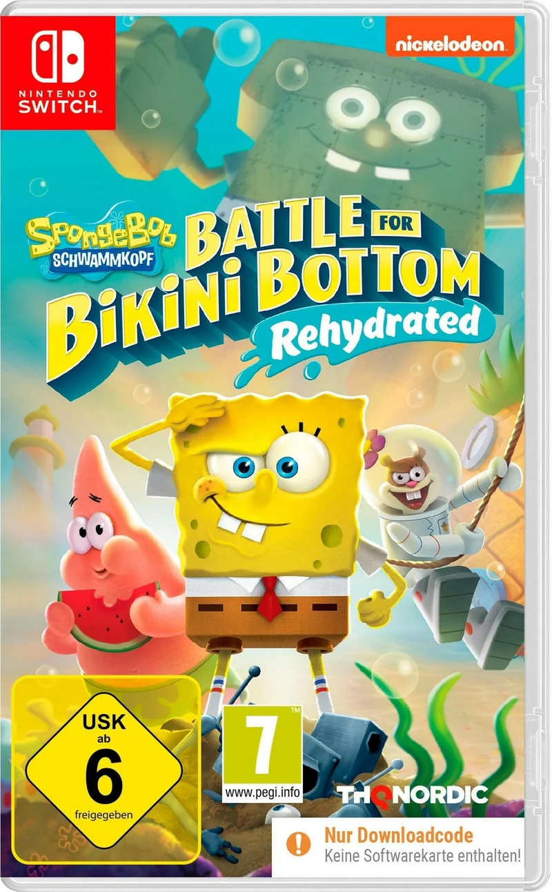 Spongebob Battle for Bikini Bottom - Switch Abenteuer-Spiel
