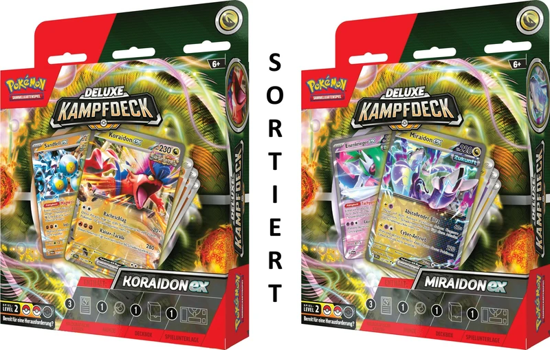 Pokémon Deluxe Battle Deck August 2024 mit Holo-Karte
