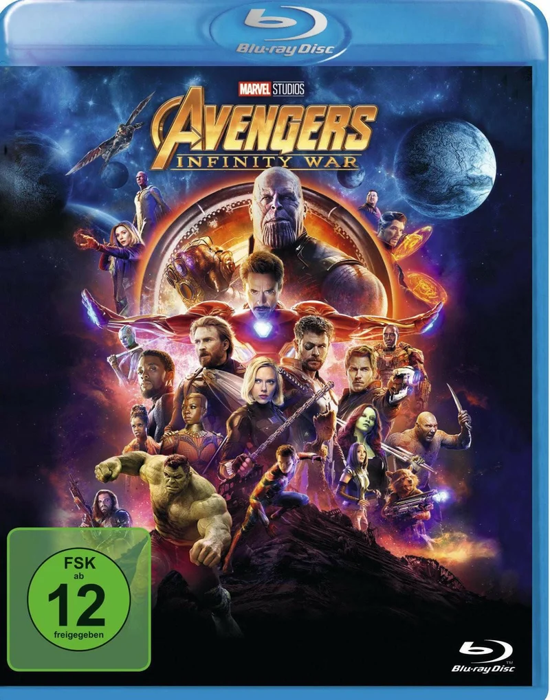 Avengers: Infinity War Blu-ray - Action, Fantasy, Sci-Fi