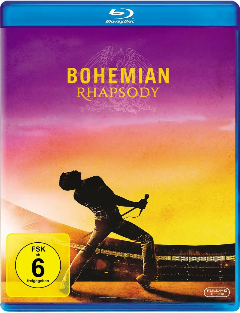 Bohemian Rhapsody Blu-ray – Live Aid & Freddie Mercury