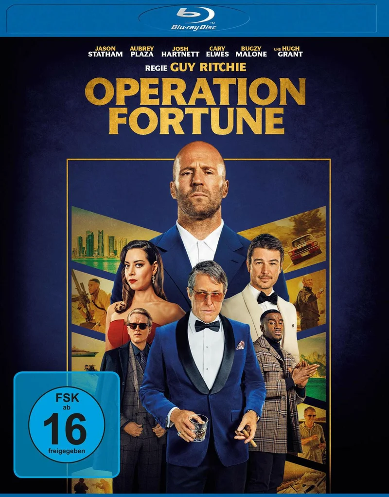 Blu-ray Operation Fortune mit Jason Statham | Action 2022