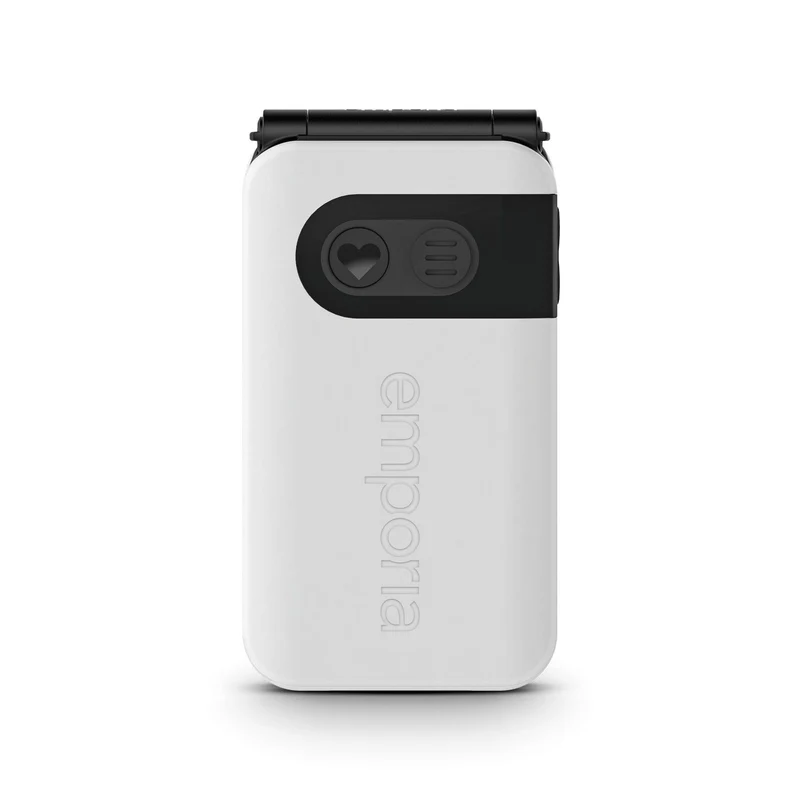 Emporia SIMPLICITYglam 7,11 cm (2.8) 106 g Weiß Seniorentelefon
