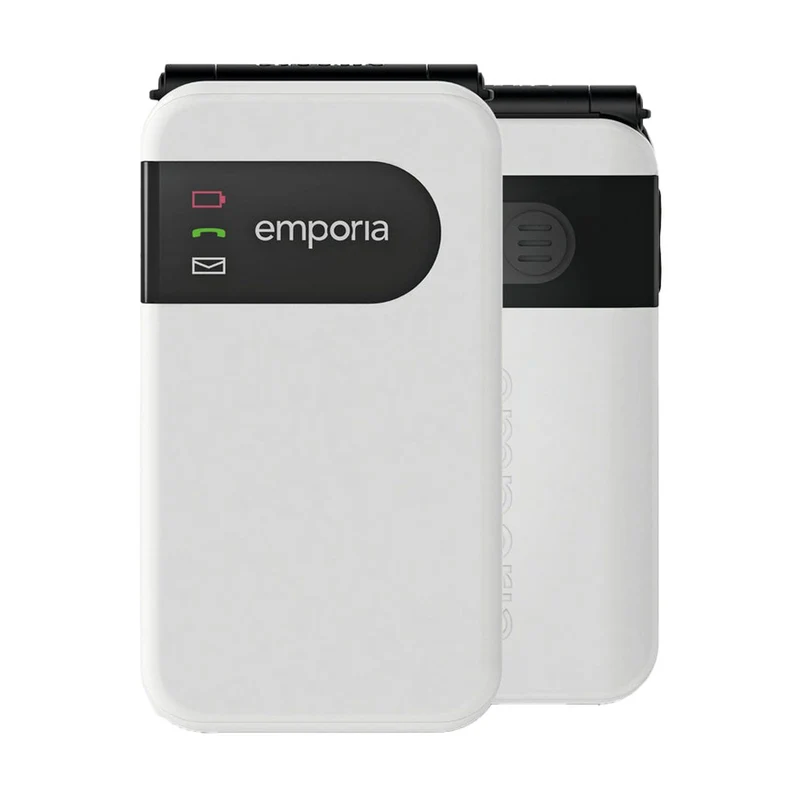 Emporia SIMPLICITYglam 7,11 cm (2.8) 106 g Weiß Seniorentelefon