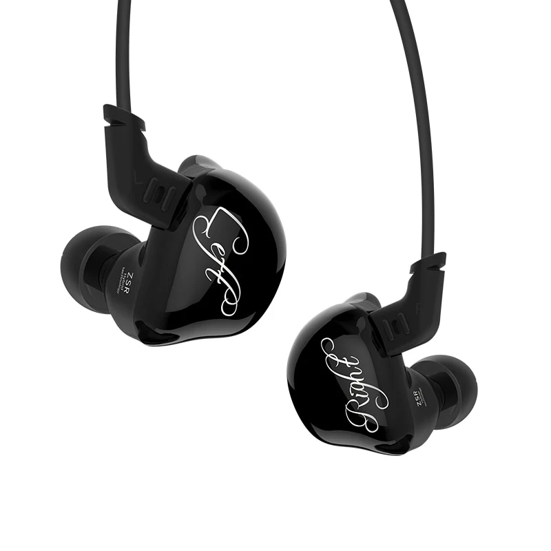 KZ ZSR Six Drivers In Ear Earphone Armature And Dynamic Hybrid Headset