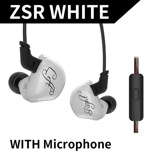 KZ ZSR Six Drivers In Ear Earphone Armature And Dynamic Hybrid Headset