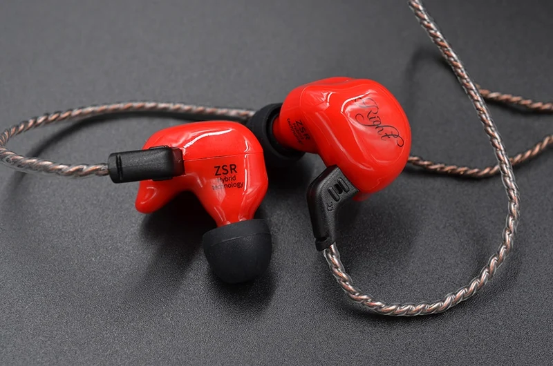 KZ ZSR Six Drivers In Ear Earphone Armature And Dynamic Hybrid Headset