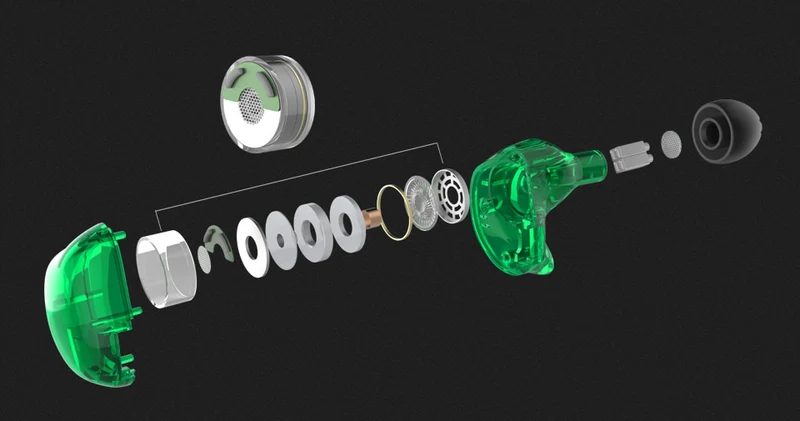 KZ ZSR Six Drivers In Ear Earphone Armature And Dynamic Hybrid Headset